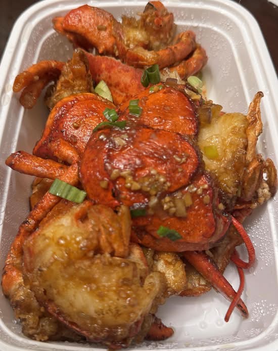 爆肉龍蝦套餐